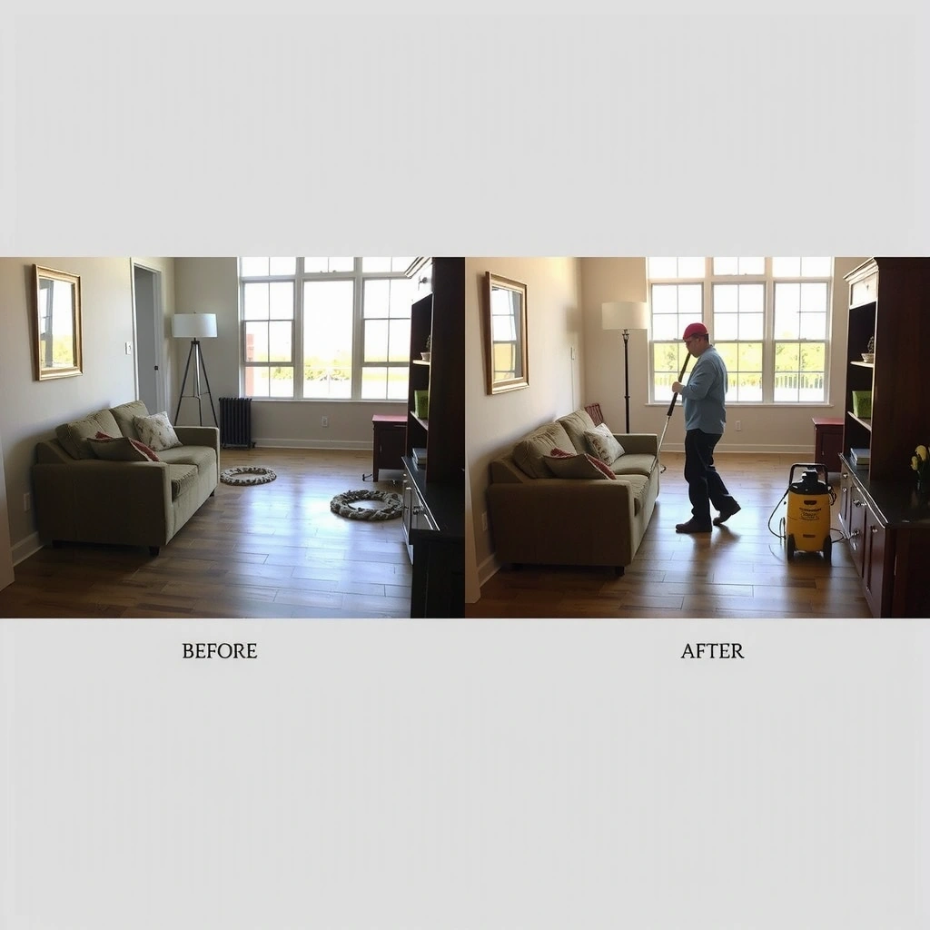 Specialized cleaning services post-construction and move-in/out cleaning